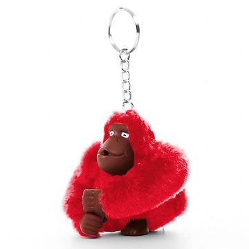 Kipling Sven Monkey Keychain Accessoires Rood | BE 1999QM